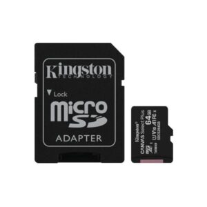 Kingston Technology Canvas Select Plus memoria flash MicroSDXC da 64 GB Classe 10 UHS-I